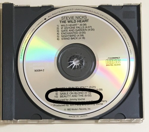 Stevie nicks wild - stevie,