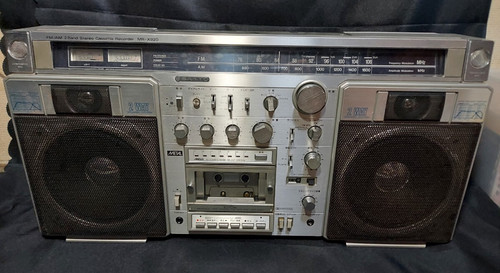 Sanyo x920 large boombox - sanyo, mr-x920