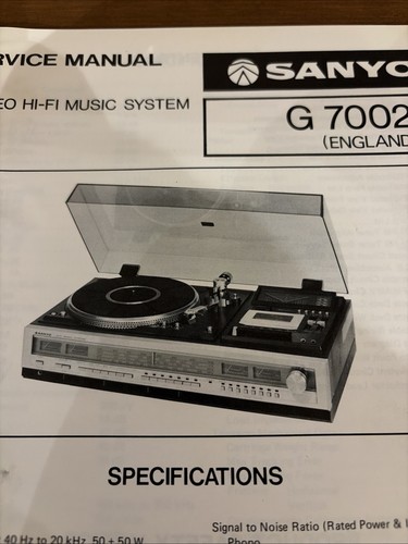 G7002 stereo music - hi-fi,