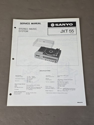 Sanyo stereo music - sanyo, jxt