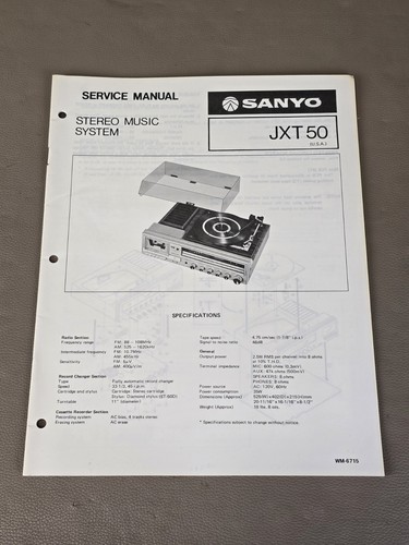 Sanyo stereo music system - stereo,